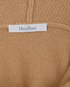 Max Mara Rienza Knitted Hoodie, &pound;175, Clothing, Brown, Wool, Other view