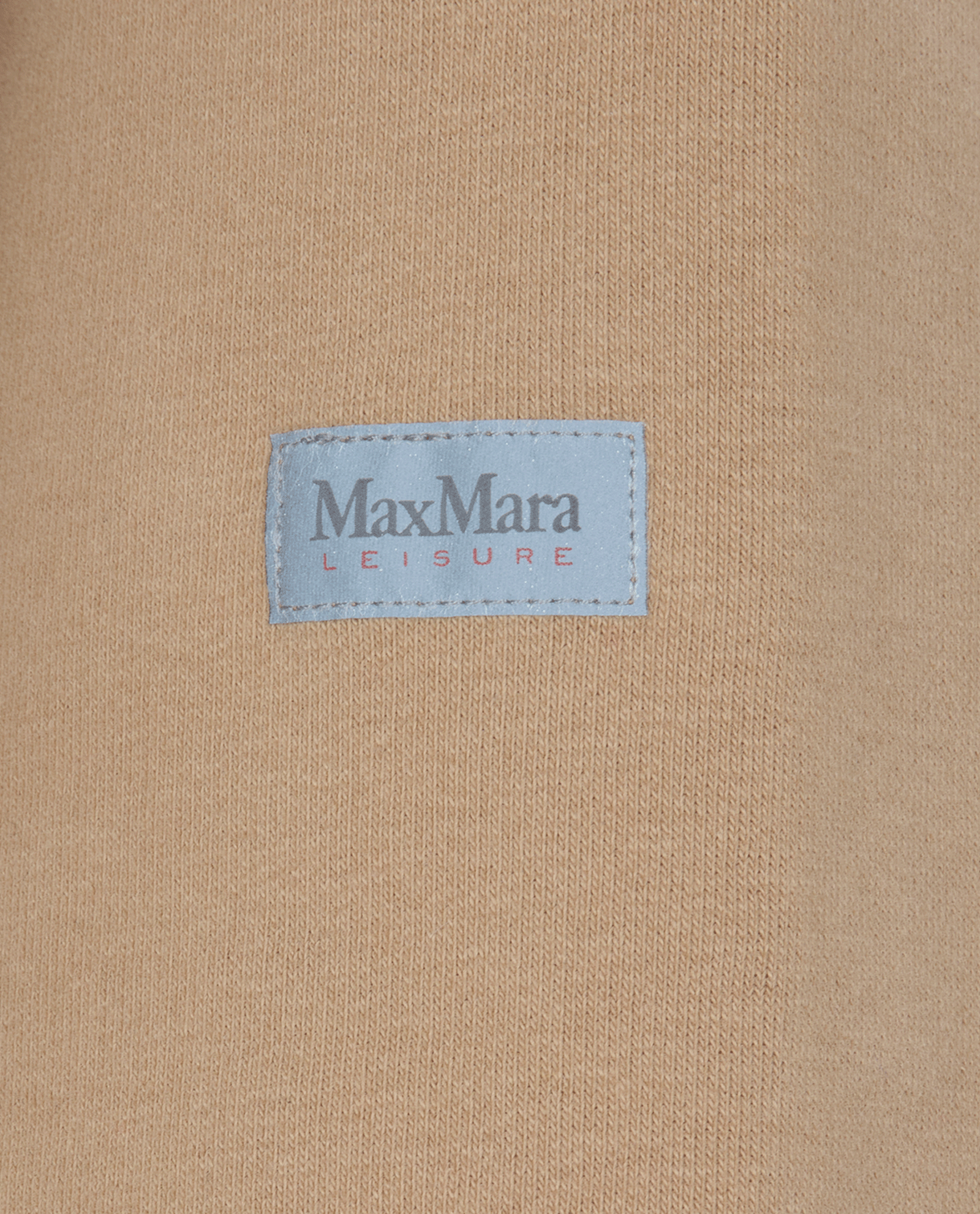 MaxMara Full Zip Oversized Hoodie, &pound;90, Clothing, Beige, Cotton, Other view