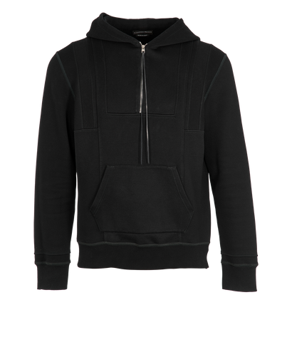 Alexander McQueen Scuba Half Zip Hoodie, front view