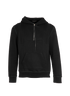 Alexander McQueen Scuba Half Zip Hoodie, front view