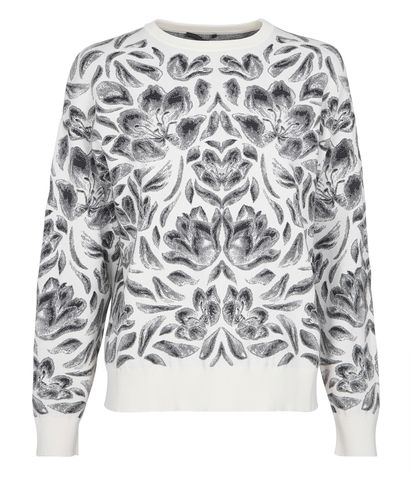 Alexander McQueen Floral Jumper, front view