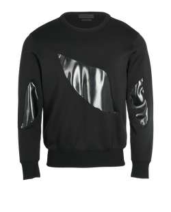 Alexander McQueen Sweatshirt, Mens, Poly/Cotton, Black, Sz M, 2*