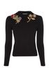 Alexander McQueen Embellished Sweater, front view