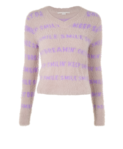 Stella McCartney Logo Jumper, &pound;80, Clothing, Purple, Nylon, Front view