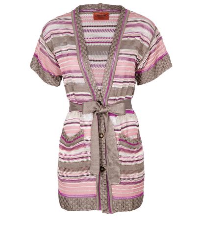 Missoni Knitted Belted Cardigan, front view