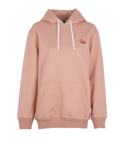 Miu Miu Oversized Roses Hoodie, Cotton/Poly, Pink, Sz M, 3*
