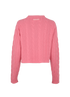 Miu Miu Cable Knit Jumper, &pound;250, Clothing, Pink, Wool, Back view