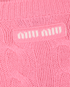 Miu Miu Cable Knit Jumper, &pound;250, Clothing, Pink, Wool, Other view