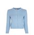Miu Miu Pearl Button Cardigan, &pound;250, Clothing, Blue, Cashmere, Front view