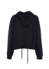 Moncler Zip Up Hoodie, &pound;295, Clothing, Navy, Cotton, Back view