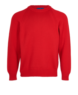 Moncler Knitted Jumper, Wool, Red, Sz M, 2*