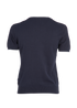 Moncler Tricot Short Sleeves Jumper, back view