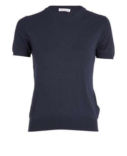 Moncler Tricot Short Sleeves Jumper, front view
