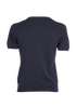 Moncler Tricot Short Sleeves Jumper, back view