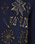 Moschino Button Up Pin Embroidered Cardigan, other view
