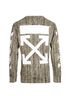 Off White Camouflage Sweatshirt, £120, Clothing, Green, Cotton, Back view