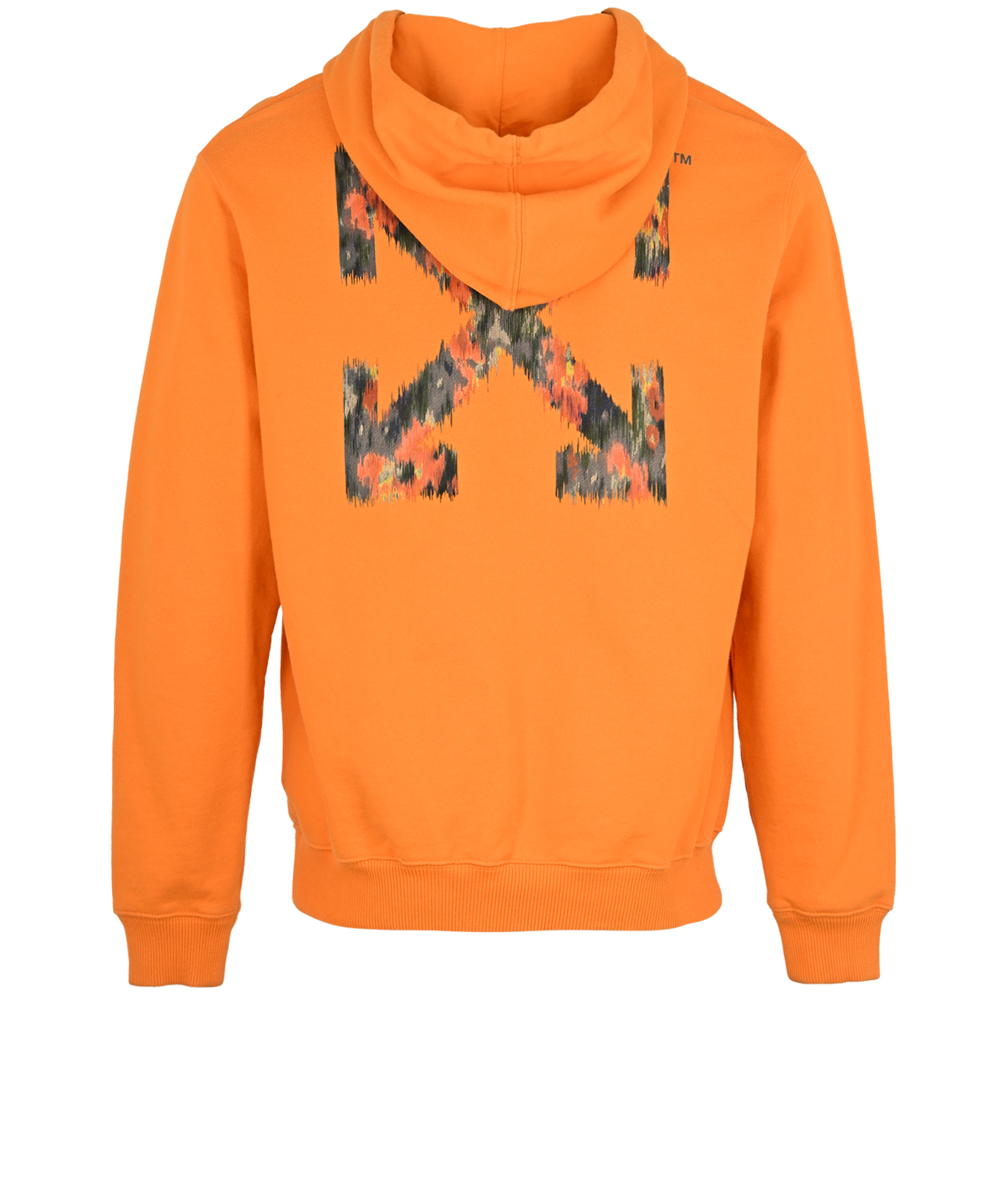 Off -White Arrows Hoodie, &pound;210, Clothing, Orange, Cotton, Back view