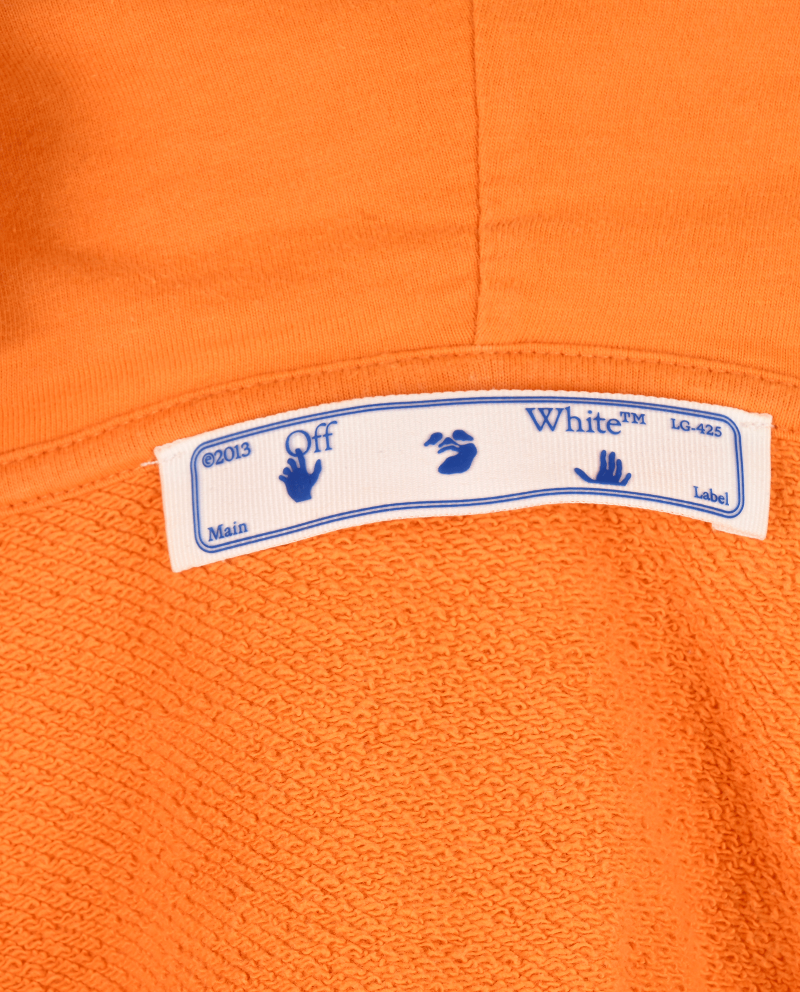 Off -White Arrows Hoodie, &pound;210, Clothing, Orange, Cotton, Other view