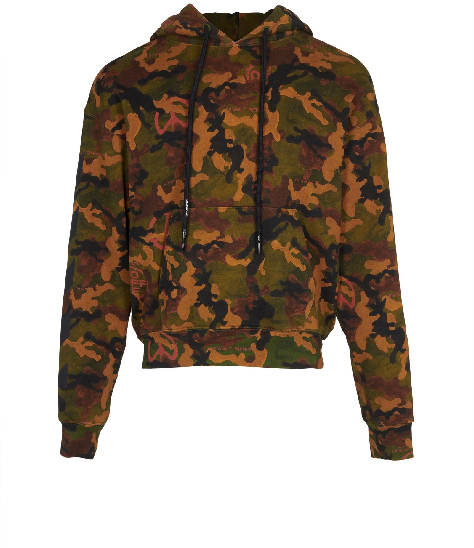 Off white camo crewneck on sale