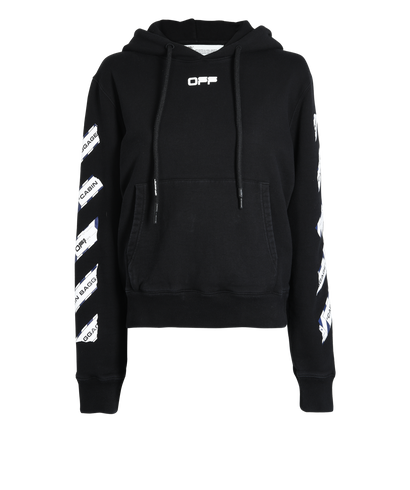 Off-White Airport Tape Hoodie, front view