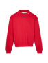Off-White Wavy Line Logo Oversized Sweatshirt, front view