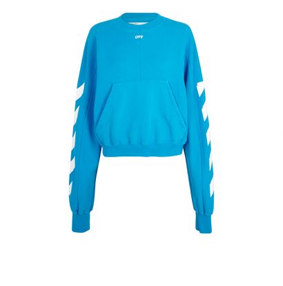 Off-White Cropped Jumper, front view