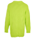 Balenciaga Crewneck 3D Knit Jumper, &pound;220, Clothing, Green, Cotton, Back view