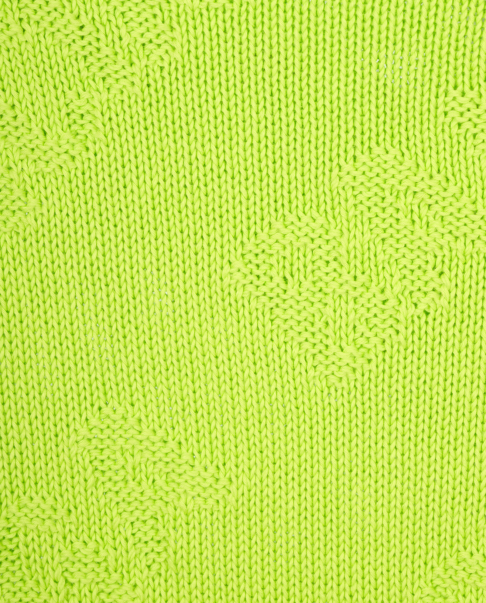 Balenciaga Crewneck 3D Knit Jumper, &pound;220, Clothing, Green, Cotton, Other view