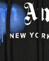 Palm Angels New York Sprayed Logo Hoodie, £130, Clothing, Black, Cotton, Other view