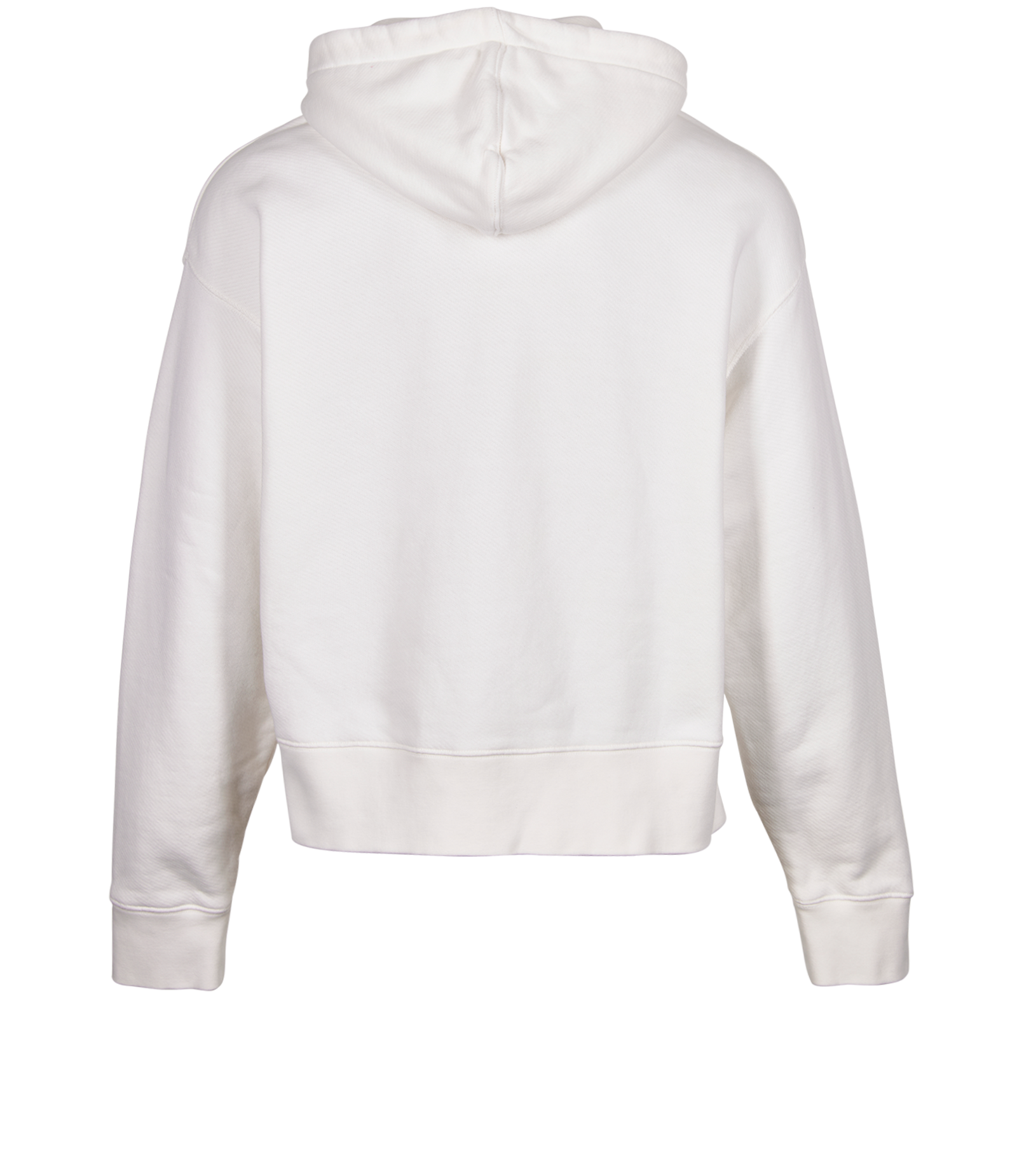 Palm Angels Records Hoodie, &pound;110, Clothing, White, Cotton, Back view