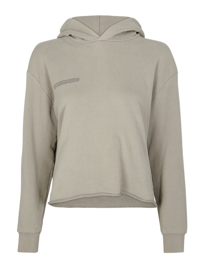 Pangaia Cropped Hoodie, front view