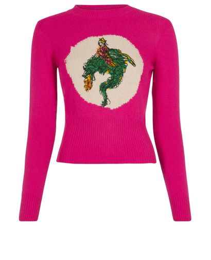 Christian Dior Dragon Embroidery Jumper, front view