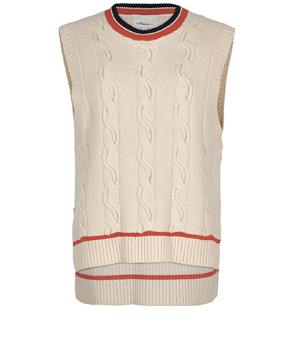 Phillip Lim Cable Knit Sleeveless Jumper, front view