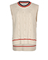 Phillip Lim Cable Knit Sleeveless Jumper, front view