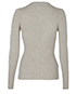 Prada Crew Neck Ribbed Knit Sweater, back view