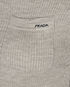 Prada Crew Neck Ribbed Knit Sweater, other view