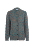 Prada Chunky Knit Cardigan, front view