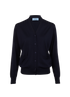 Prada Cardigan, &pound;180, Clothing, Navy, Wool, Front view