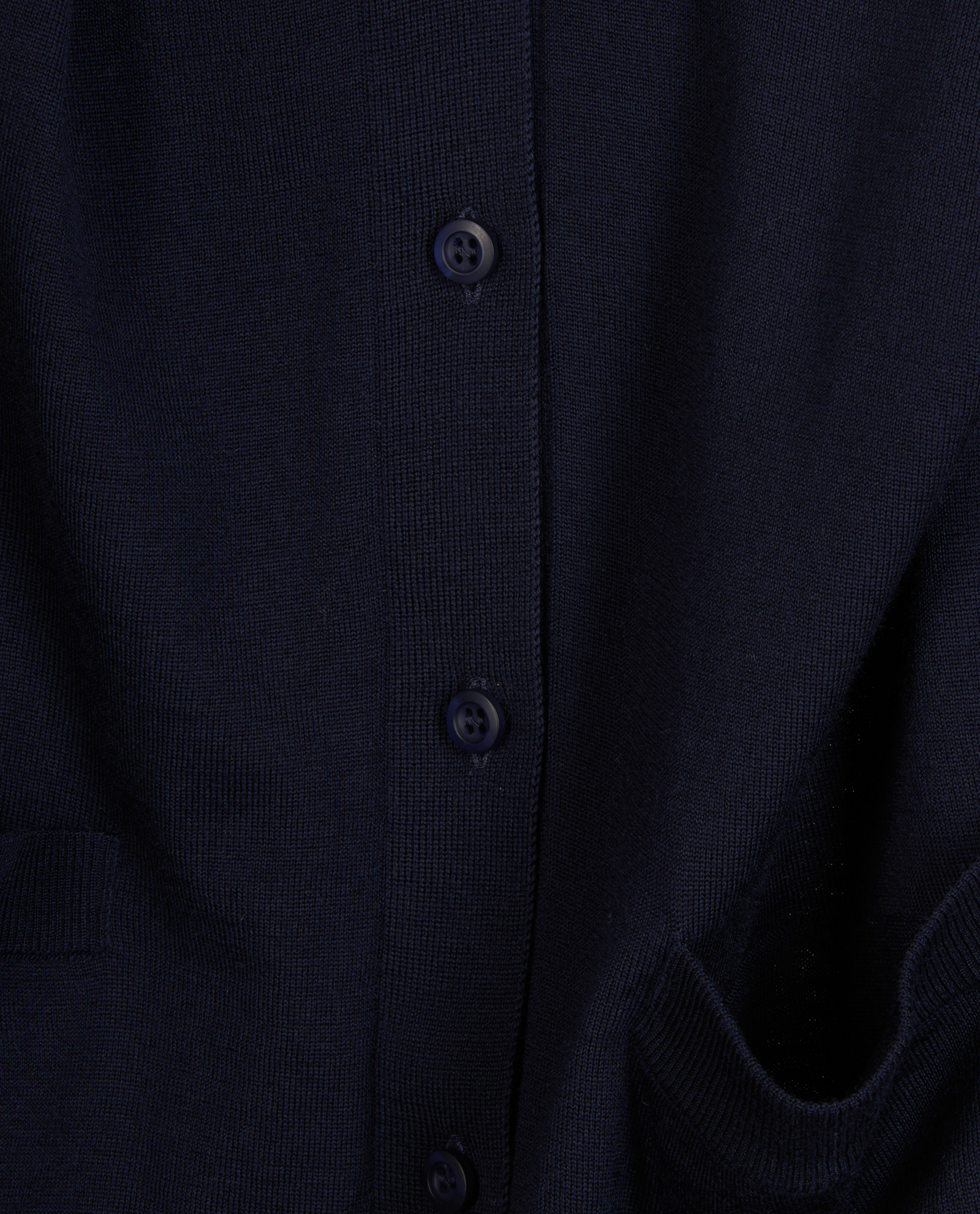 Prada Cardigan, &pound;180, Clothing, Navy, Wool, Other view