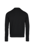 Prada Nylon Panel Knit Jumper, back view