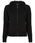 Prada Zip-up Hooded Jumper, front view