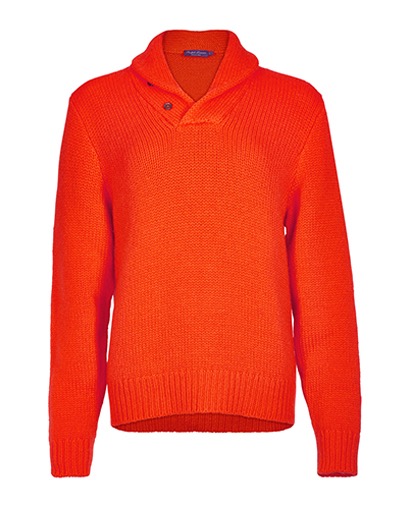 Ralph Lauren Chunky Button Sweater, front view
