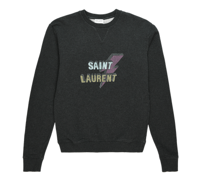 Saint Laurent Thunderbolt Sweatshirt, front view