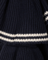 Self-Portrait Knitted Frill Sweater, &pound;80, Clothing, Navy/White, Wool, Other view