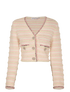 Self- Portrait V-Neck Cardigan, front view