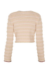 Self- Portrait V-Neck Cardigan, back view