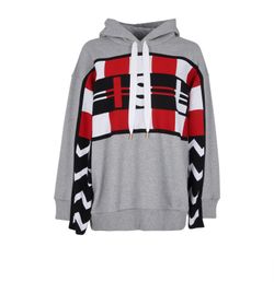 Stella McCartney All Is Love Hoodie, Cotton, Grey, UK4, 3*