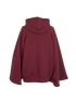 Stella McCartney Bell Sleeve Hoodie, £290, Clothing, Burgundy, Cotton, Back view