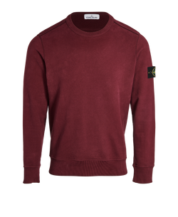 Stone Island Long Sleeves Sweater, Cotton, Burgandy, Sz S, 3*