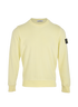 Stone Island Logo Badge Crew Sweater, front view